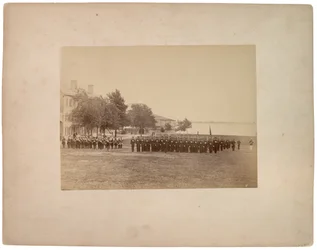 Infanteriedrill, ca. 1870